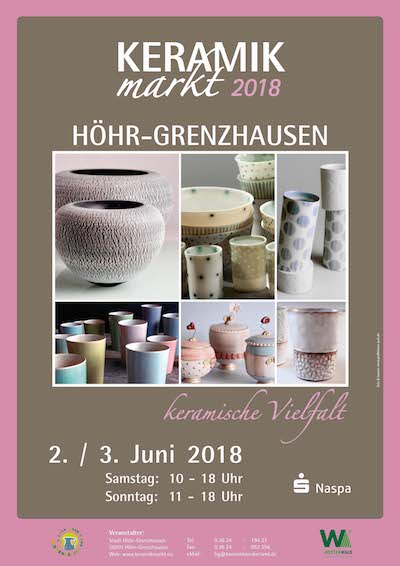 20180525 Plakat Keramik Markt Hoehr Grenzhausen